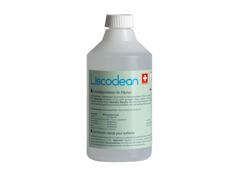 LISCOCLEAN d&amp;#233;sinfectant surface couverc vis 500 ml